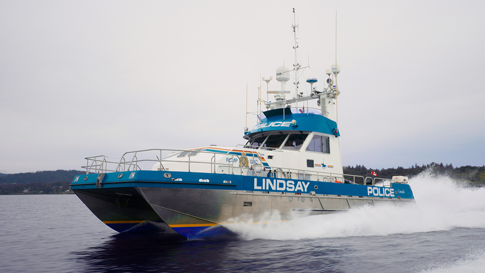 Photo du navire de patrouille, le Lindsay